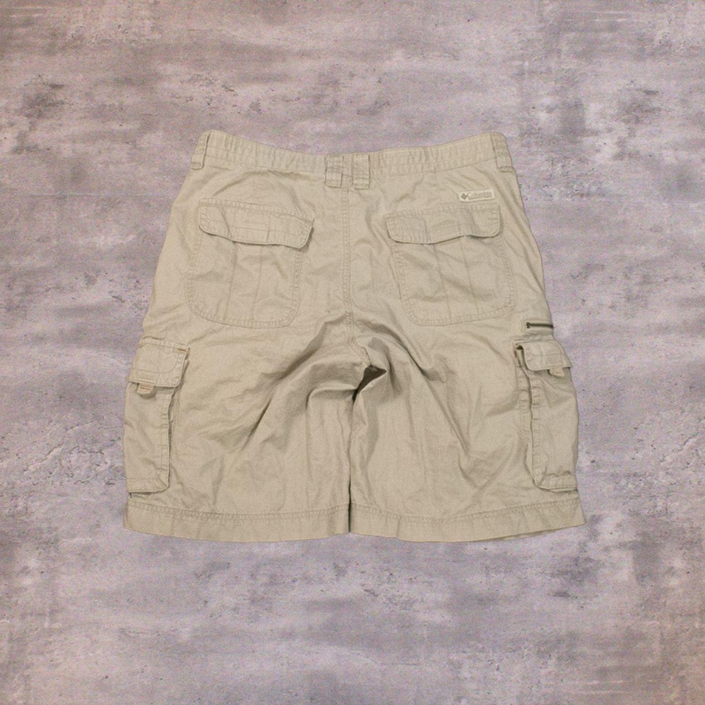 Y2K 2000's 00's Columbia Cargo Baggy Relax Fit Brown Short's